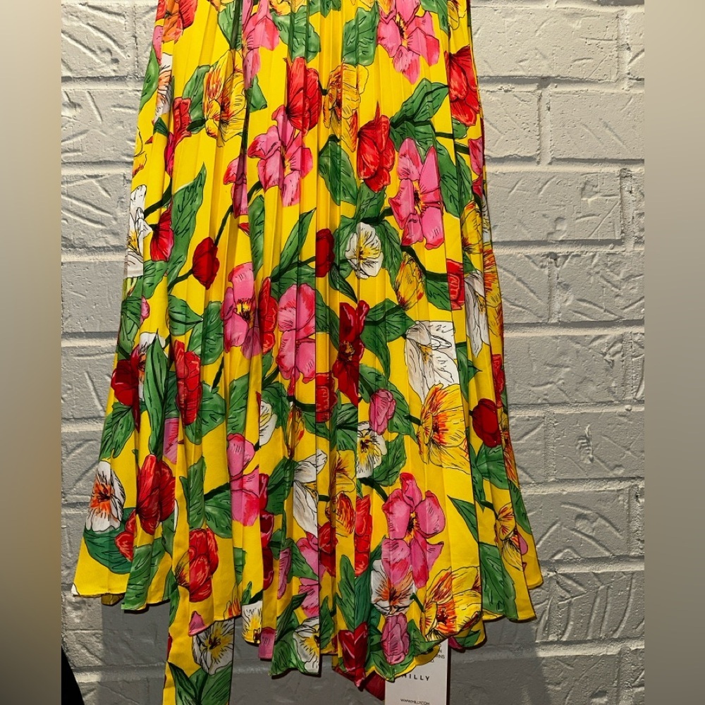 Milly Oria Floral Maxi Dress Size 6 - Picture 9 of 16